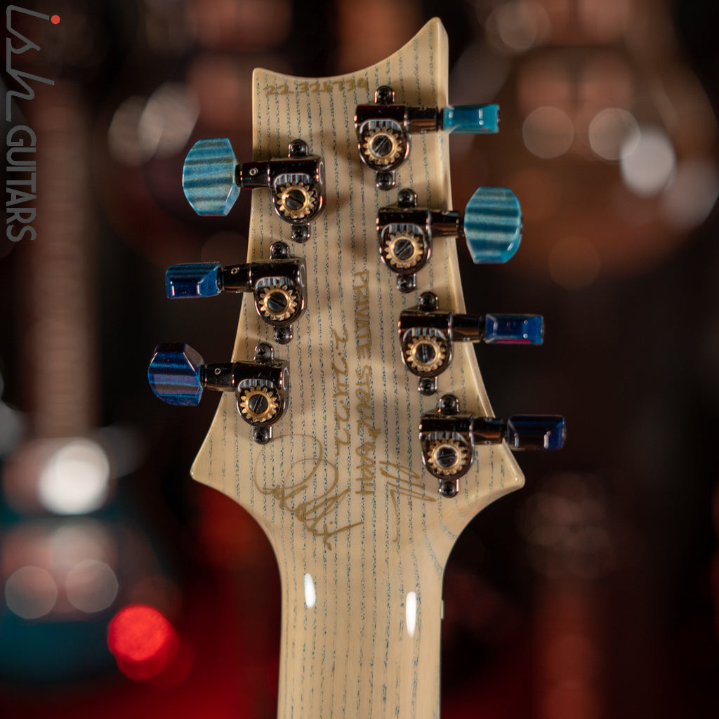PRS Private Stock Singlecut 7-String Multiscale Reverse Aqua Violet Glow