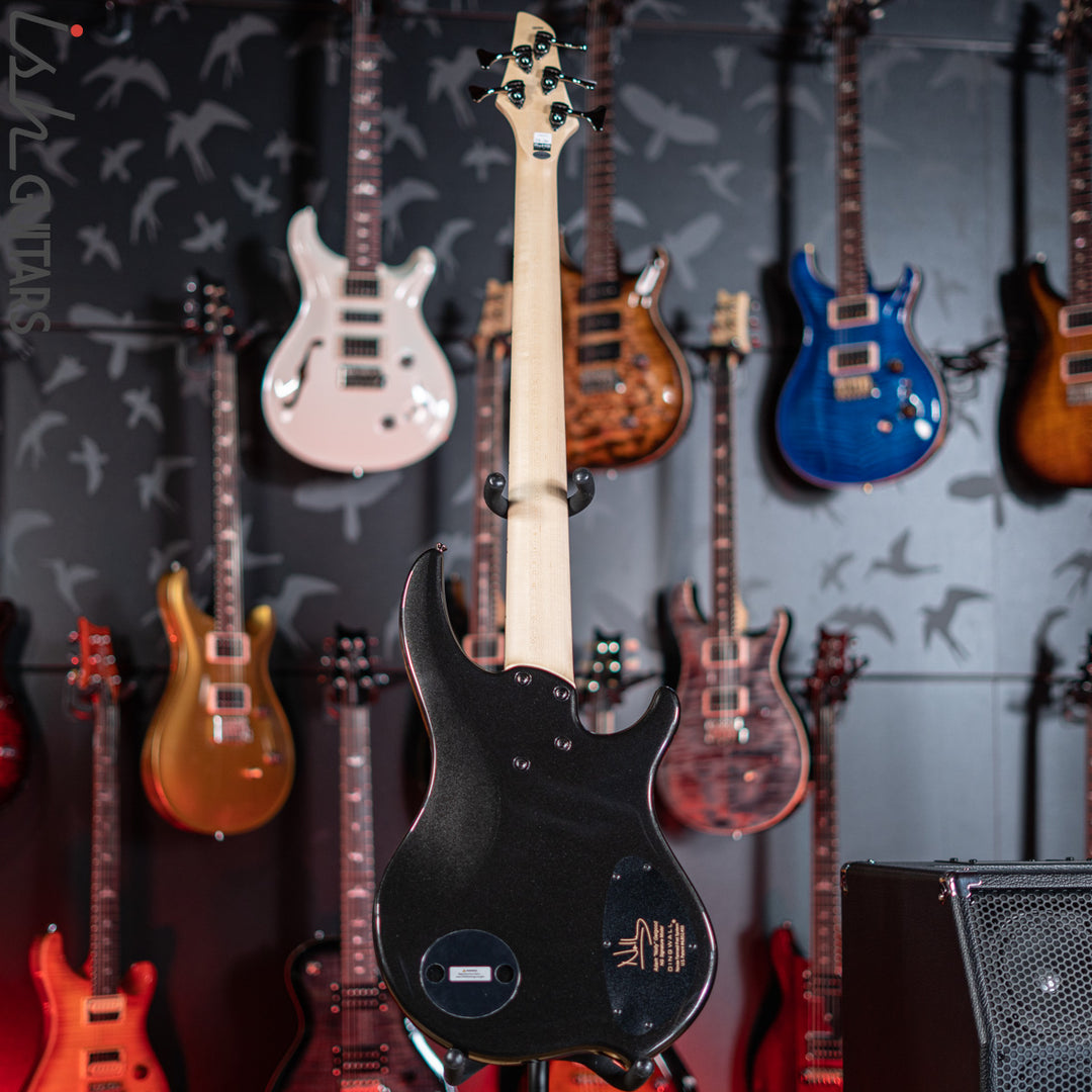 Dingwall NG-3 5-String Left Handed Bass Metallic Black