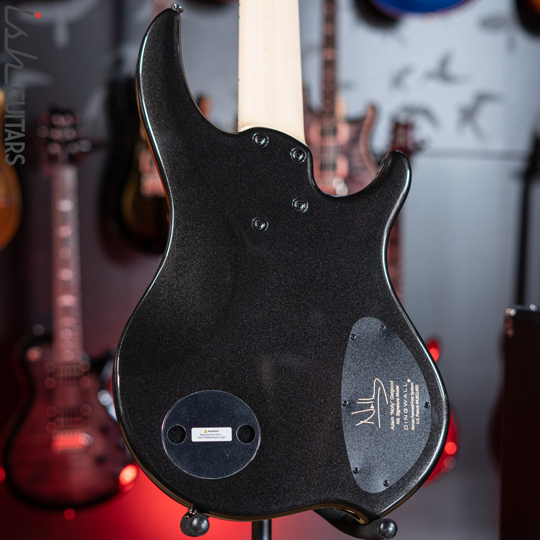 Dingwall NG-3 5-String Left Handed Bass Metallic Black