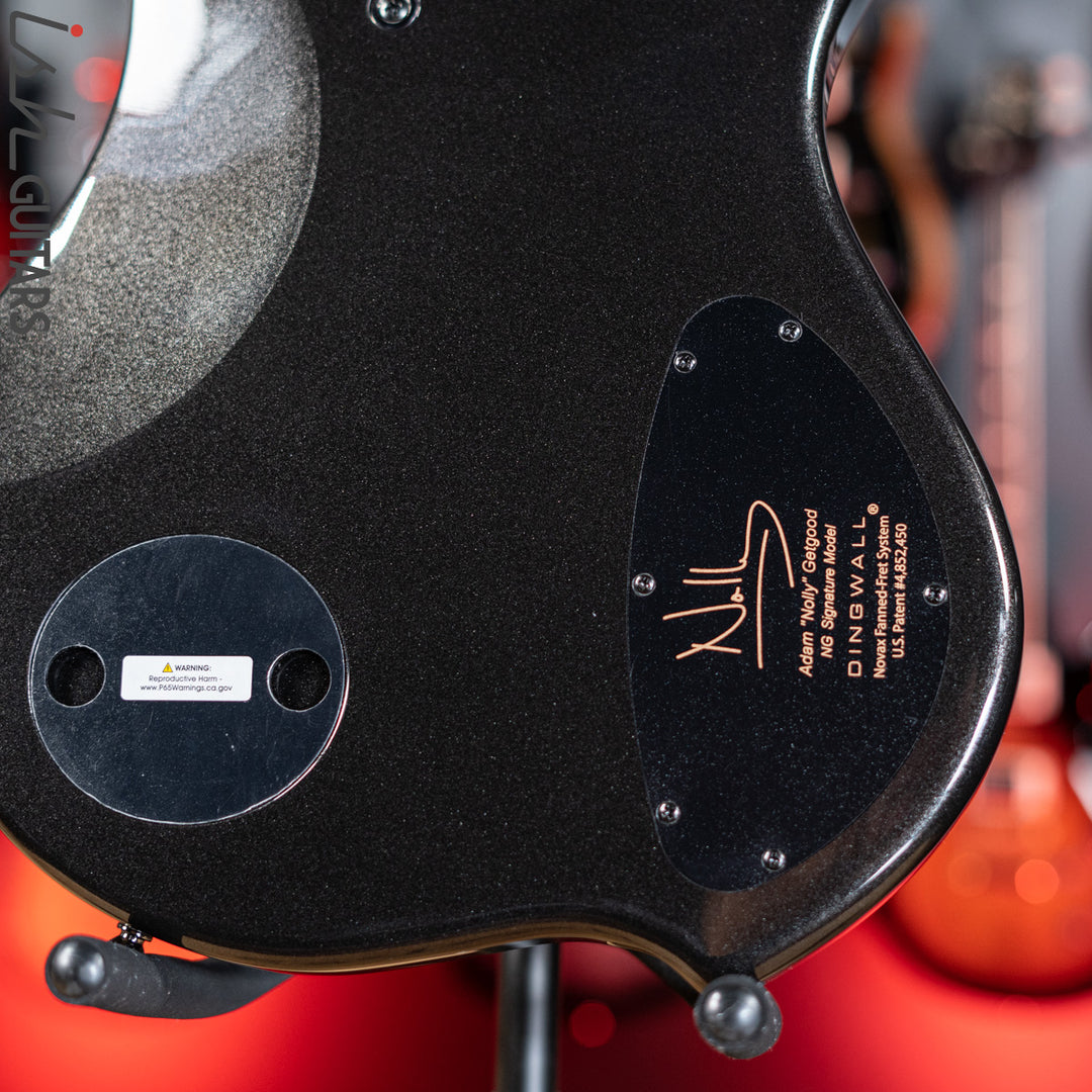 Dingwall NG-3 5-String Left Handed Bass Metallic Black