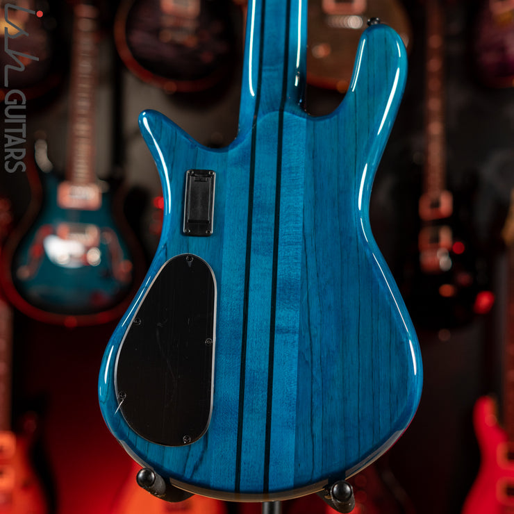 Spector NS Dimension 5 Multiscale Bass Black and Blue Gloss