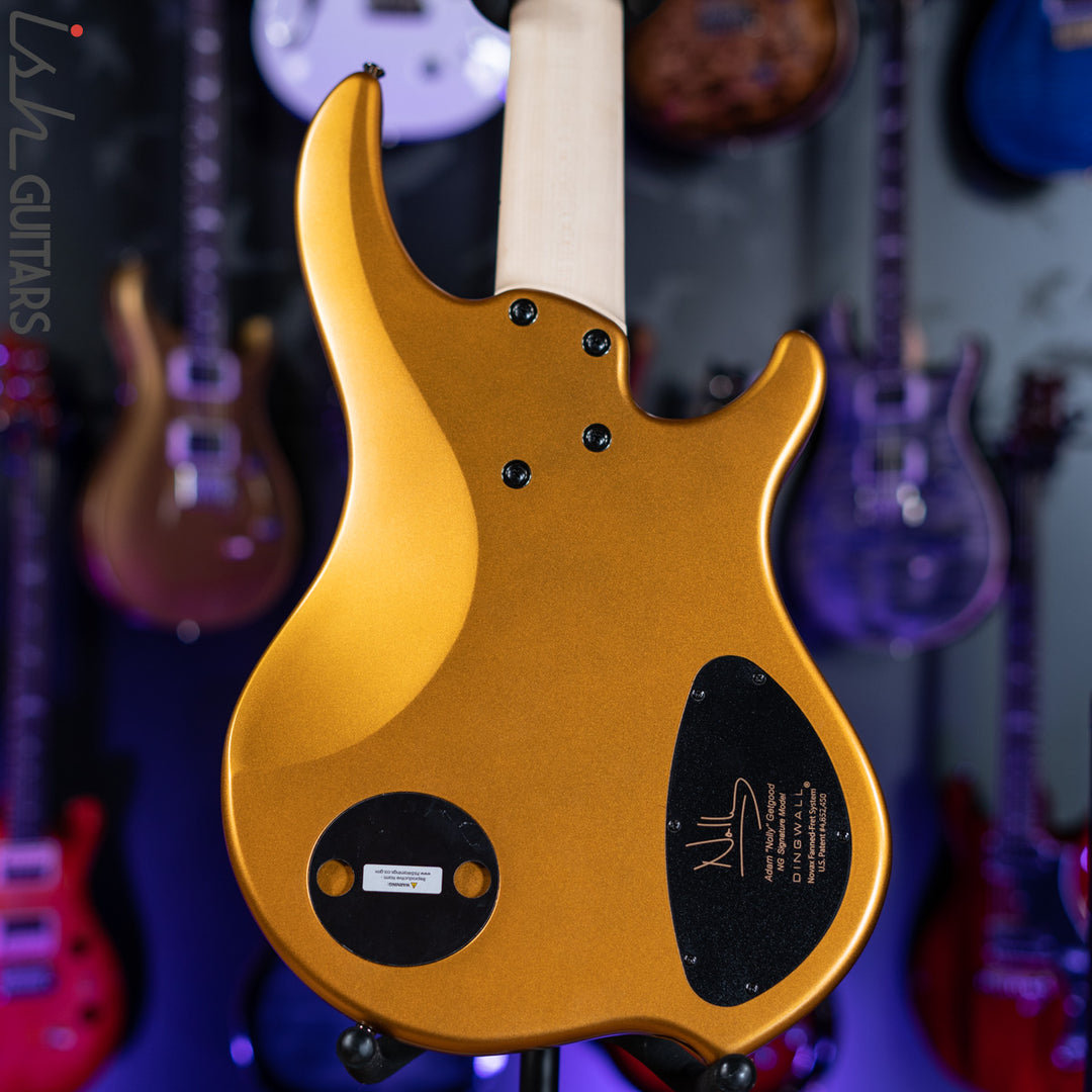 Dingwall NG-3 5-String Bass Left Handed Metallic Gold Matte