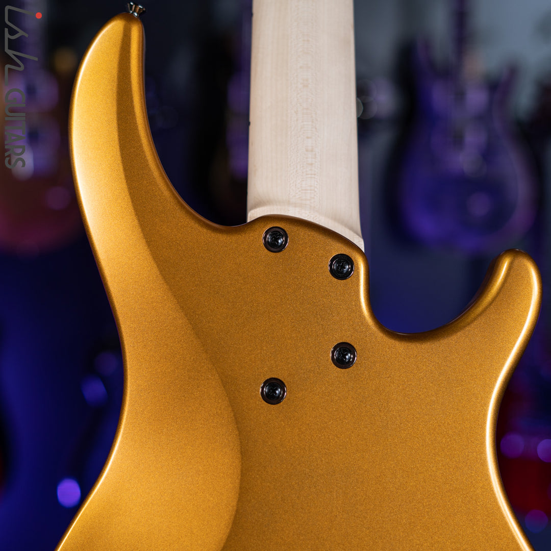 Dingwall NG-3 5-String Bass Left Handed Metallic Gold Matte