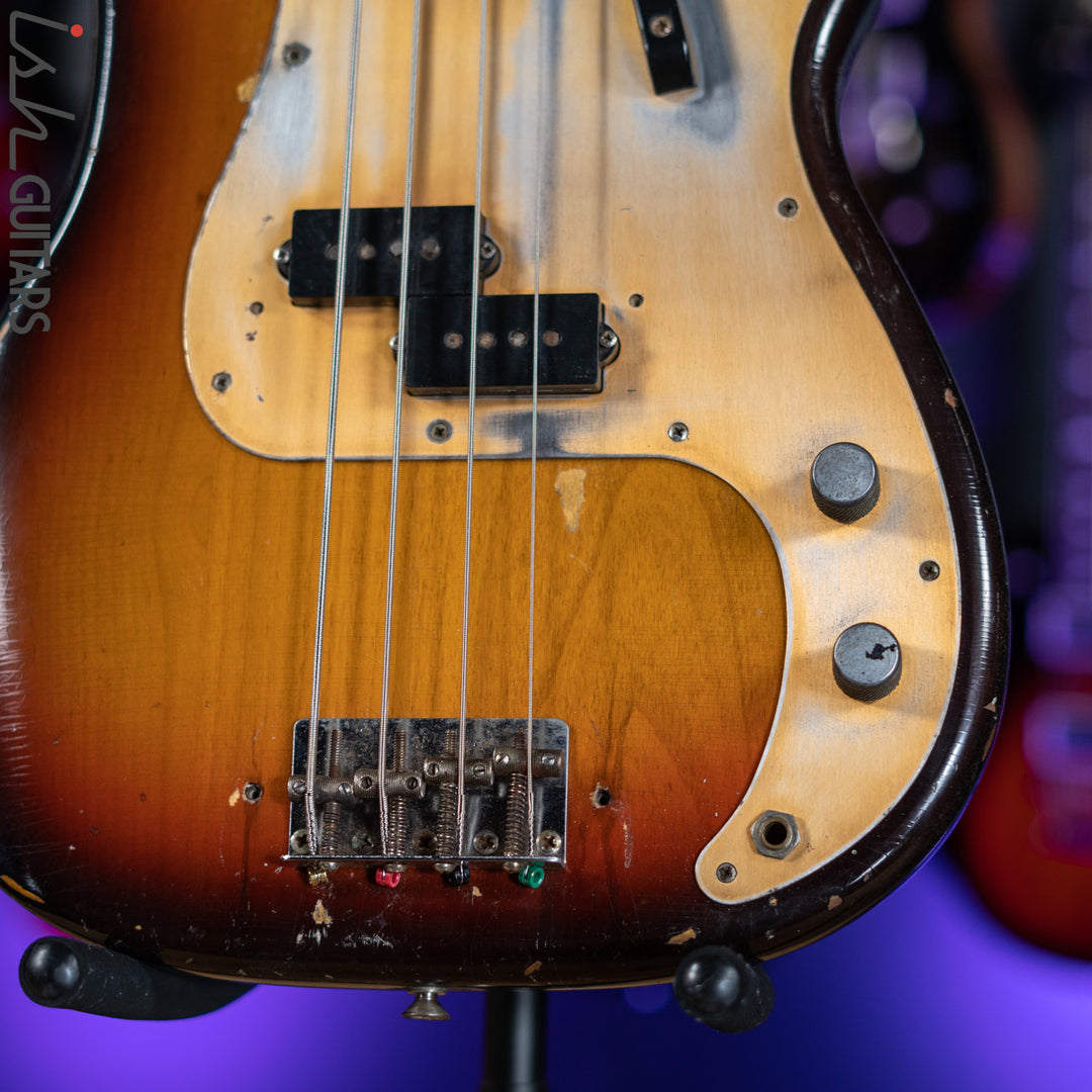 1958 Fender Precision Bass 3-Tone Sunburst