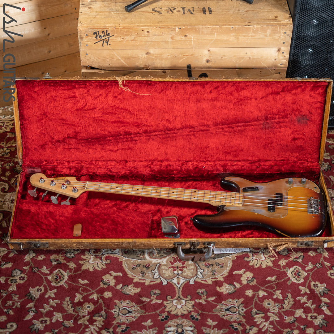 1958 Fender Precision Bass 3-Tone Sunburst