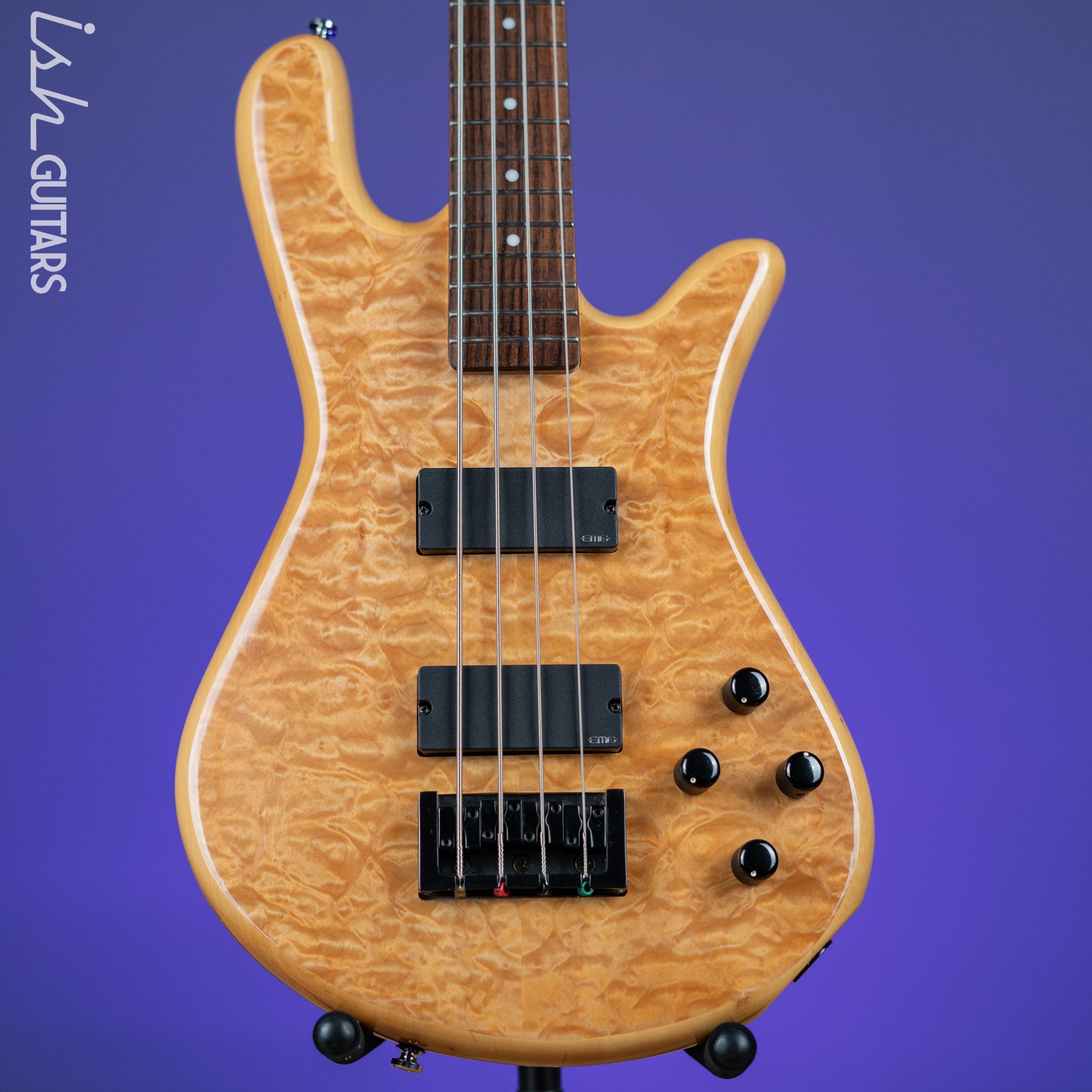 2009 Spector Legend 4 Custom Natural – Ish Guitars
