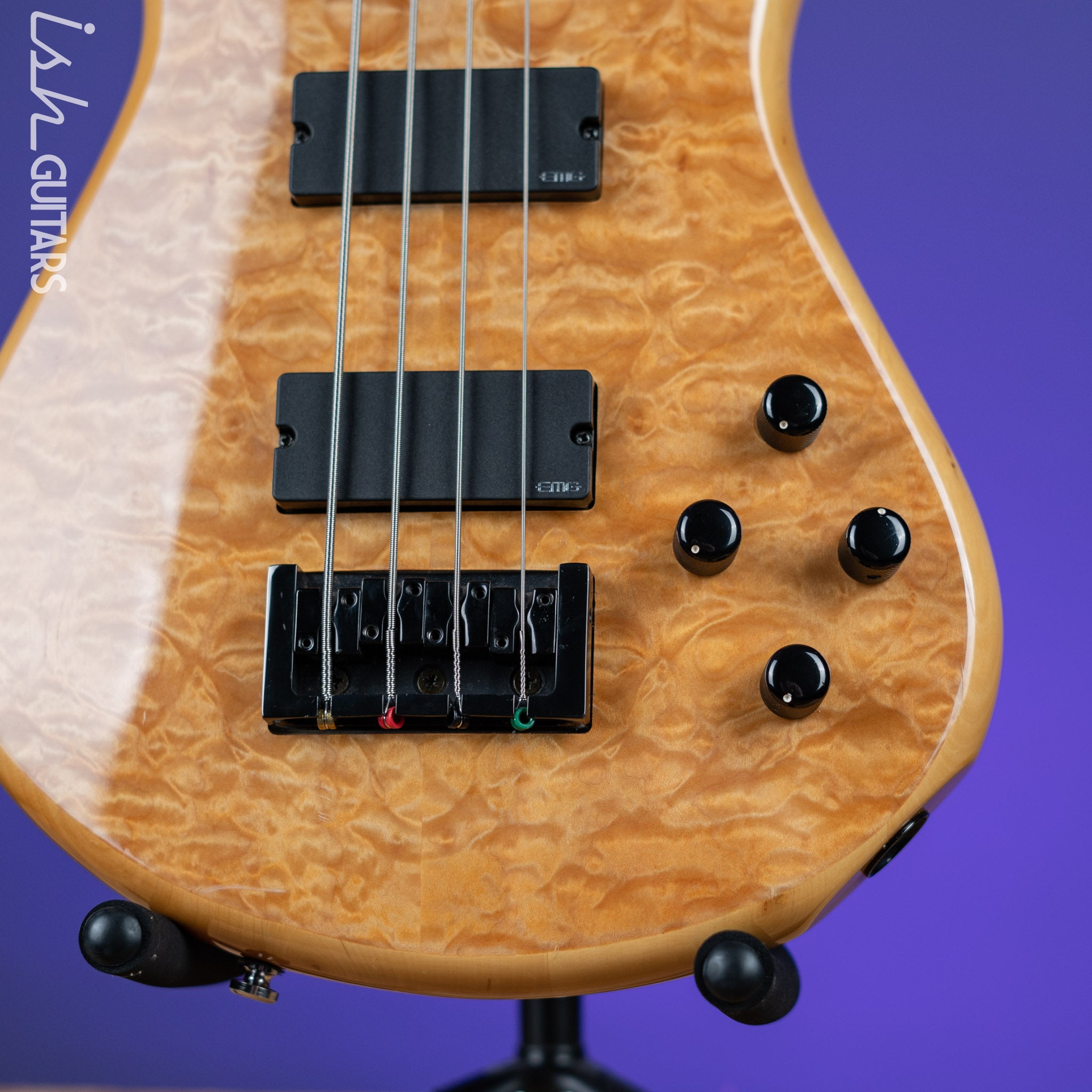 2009 Spector Legend 4 Custom Natural – Ish Guitars
