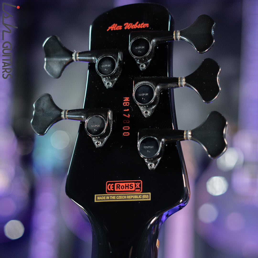 Spector Euro 5LX Alex Webster Signature 5-String Bass Black Gloss