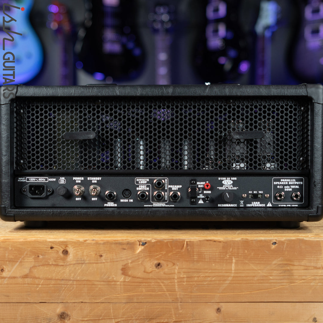 EVH 5150 III 50S Stealth Guitar Amp Head Demo