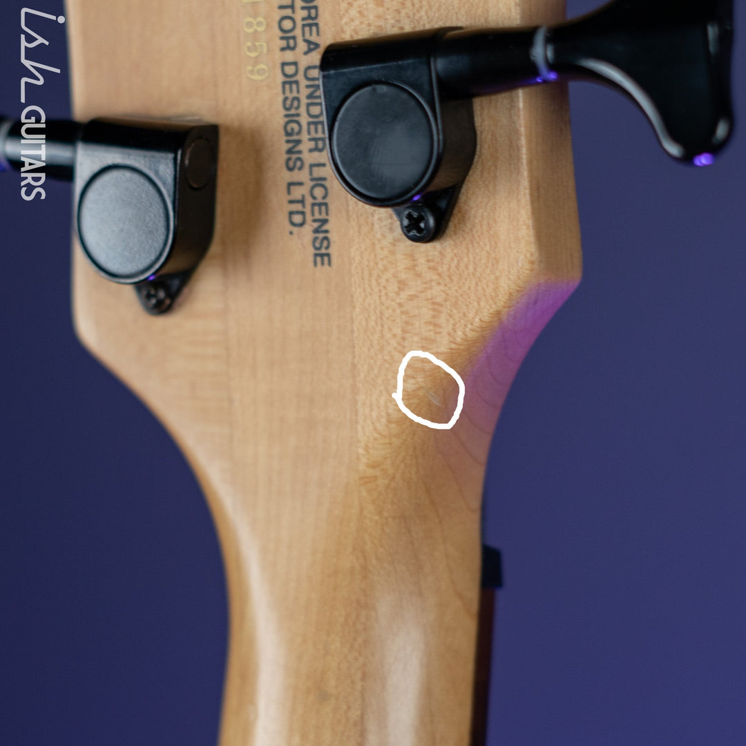 2009 Spector Legend 4 Custom Natural
