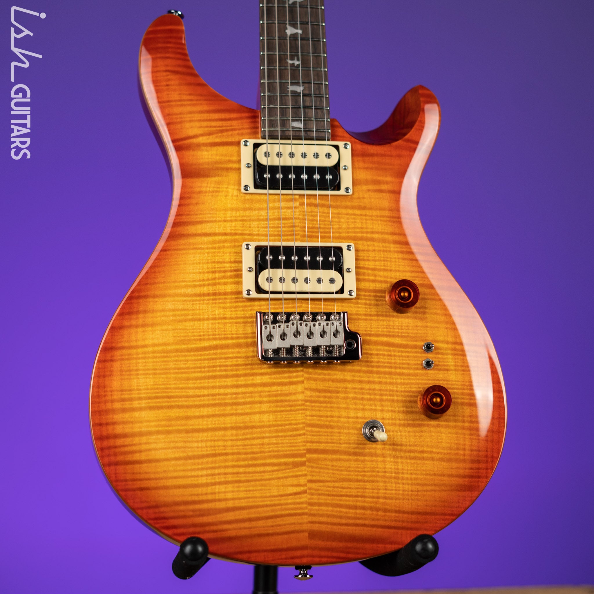 PRS SE Custom 24-08 Electric Guitar Vintage Sunburst – Ish Guitars