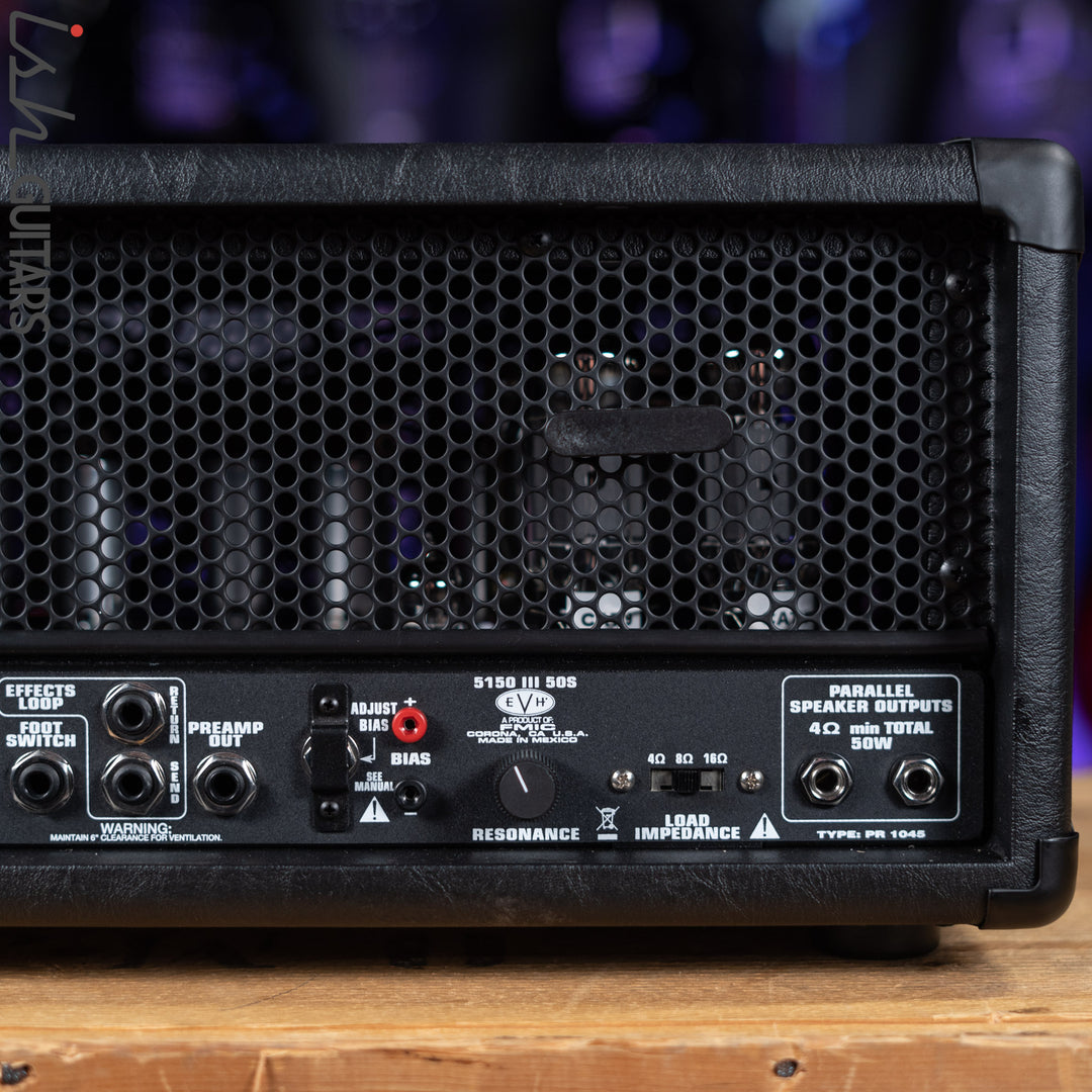 EVH 5150 III 50S Stealth Guitar Amp Head Demo