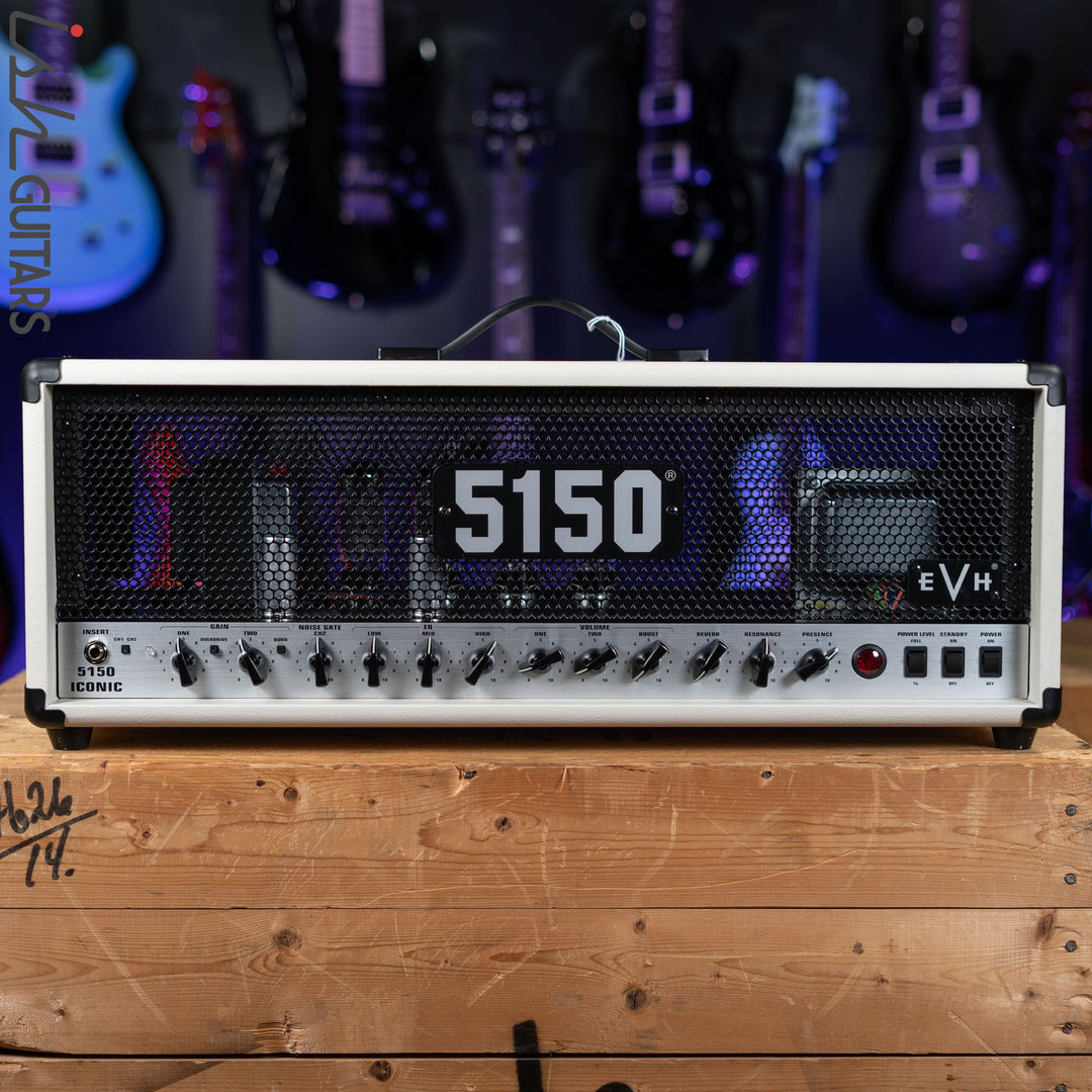 EVH 5150 Iconic Series 80W Tube Head Ivory Demo