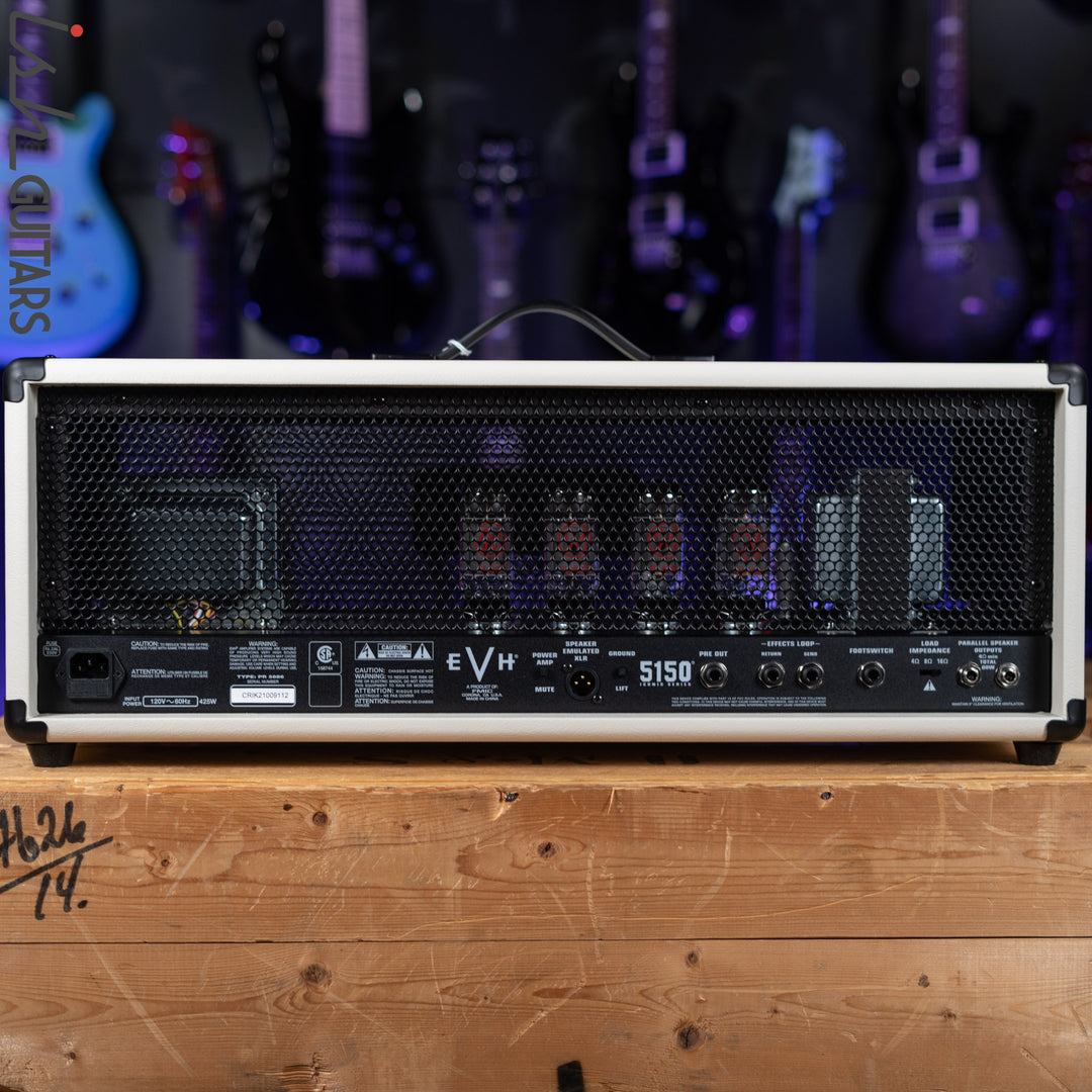 EVH 5150 Iconic Series 80W Tube Head Ivory Demo
