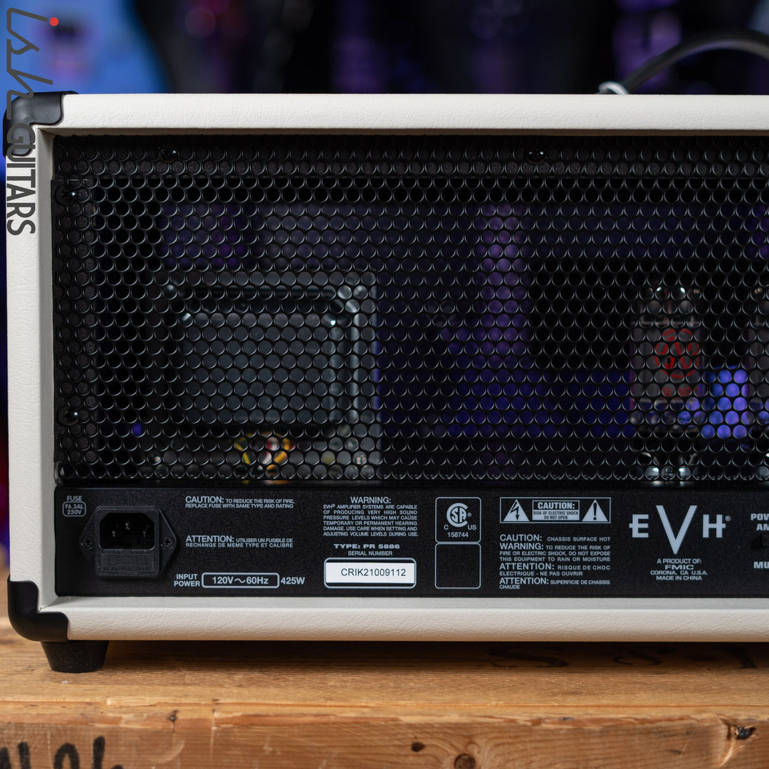 EVH 5150 Iconic Series 80W Tube Head Ivory Demo