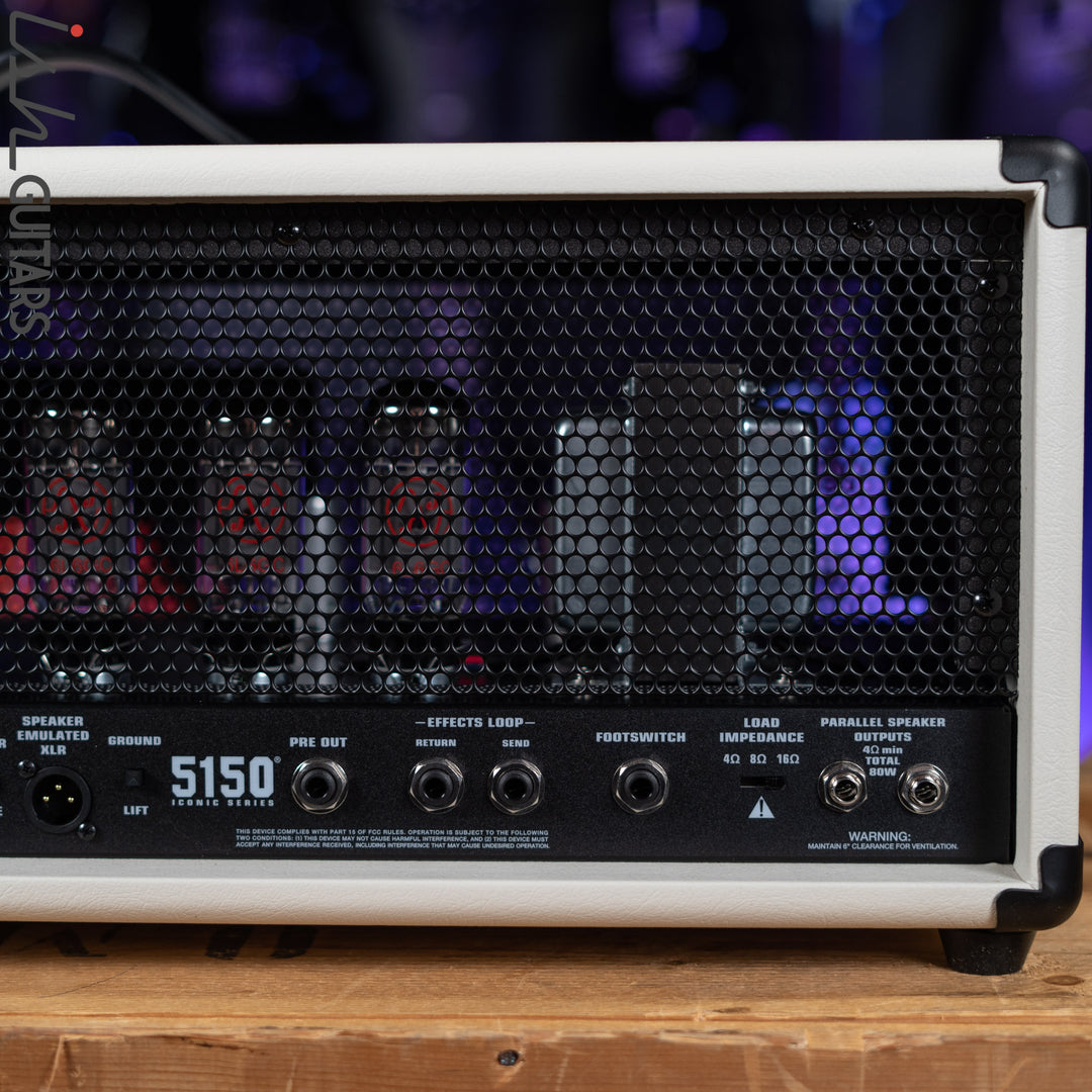 EVH 5150 Iconic Series 80W Tube Head Ivory Demo
