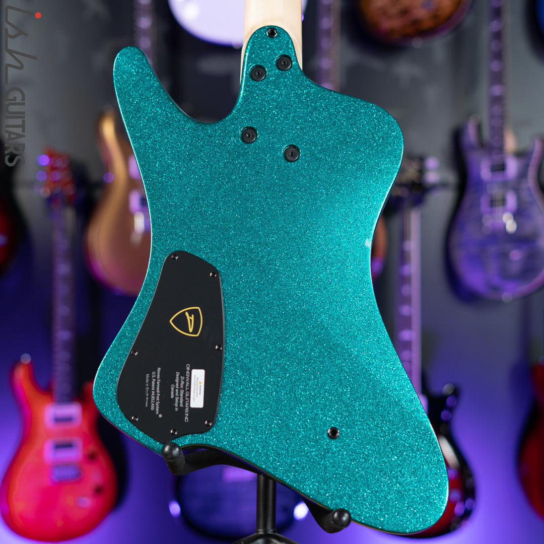 Dingwall D-Roc Standard 5-String Bass Aquamarine Metalflake Gloss
