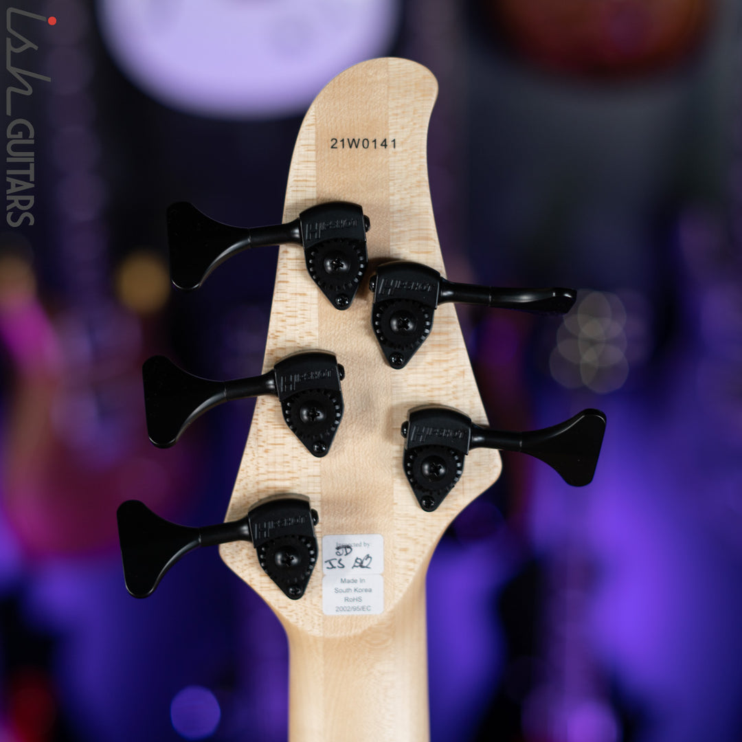 Dingwall D-Roc Standard 5-String Bass Aquamarine Metalflake Gloss