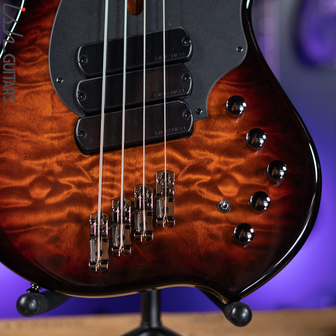 Dingwall Combustion 4-String Bass Vintageburst Pao Ferro Fretboard B-Stock