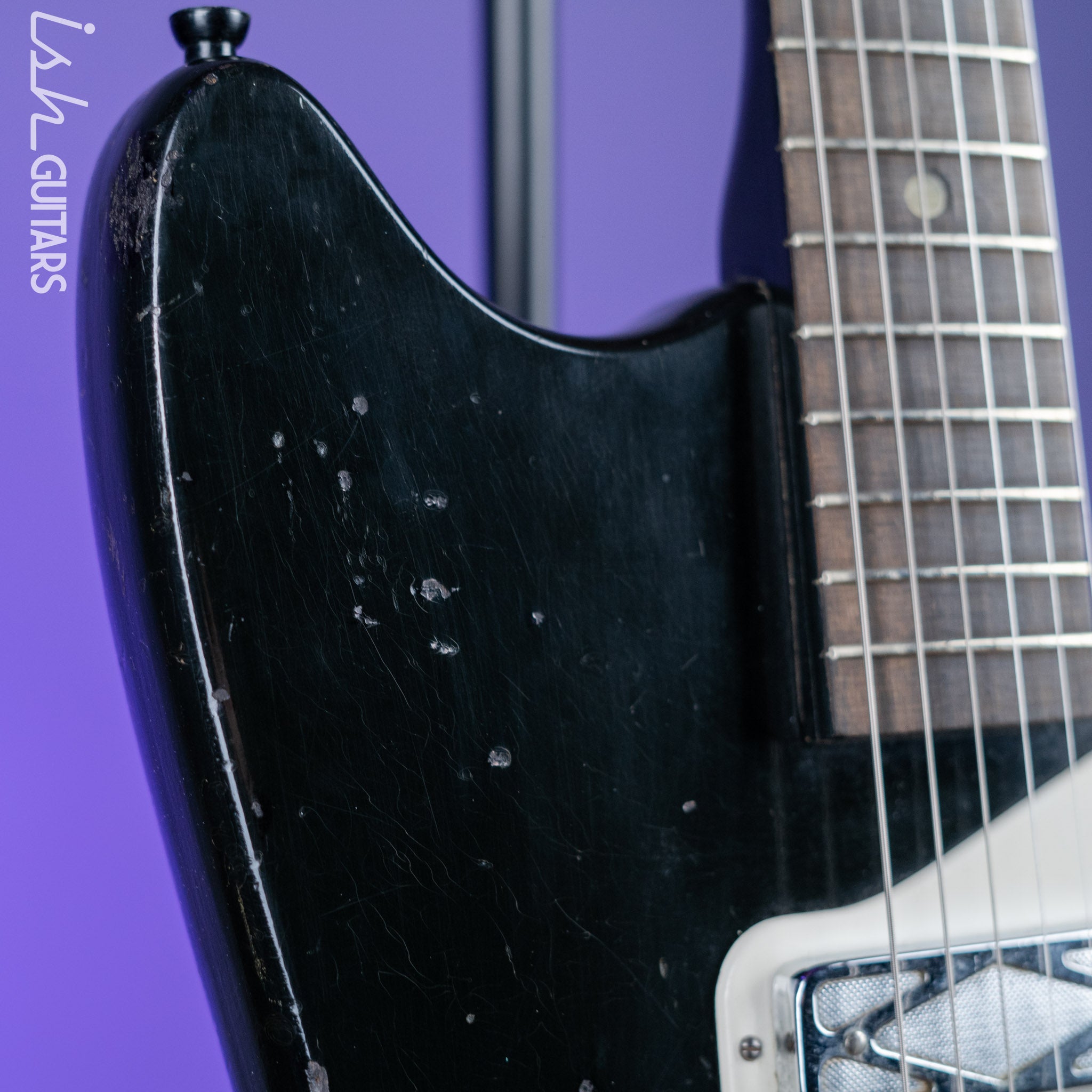 1960s Silvertone 1476 Bobcat Black – Ish Guitars