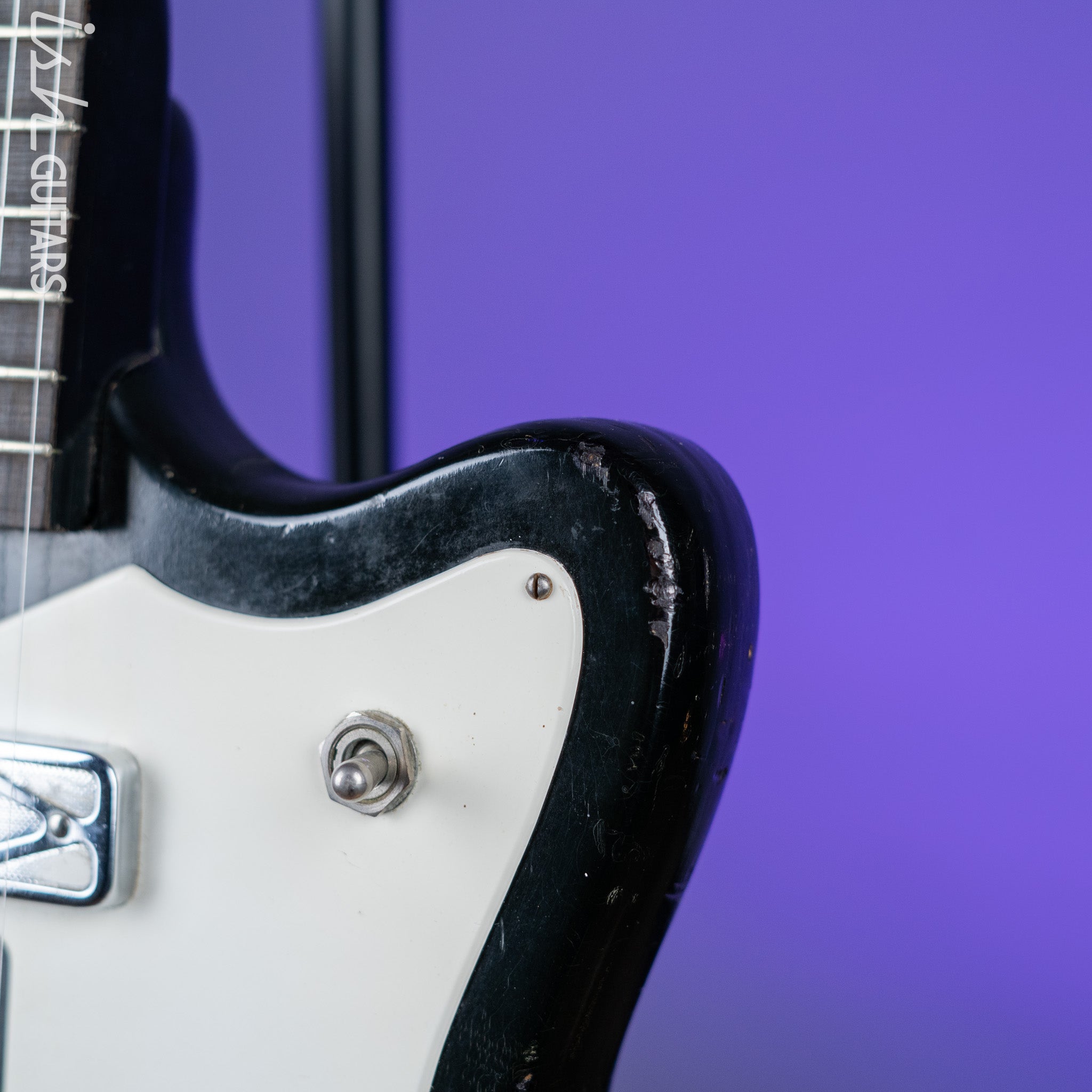 1960s Silvertone 1476 Bobcat Black – Ish Guitars