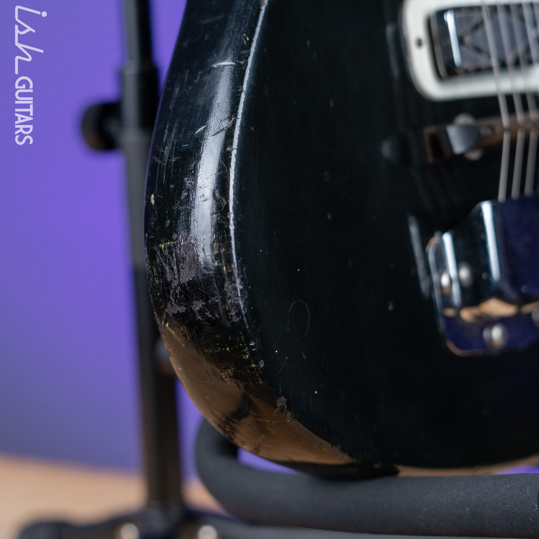 1960s Silvertone 1476 Bobcat Black