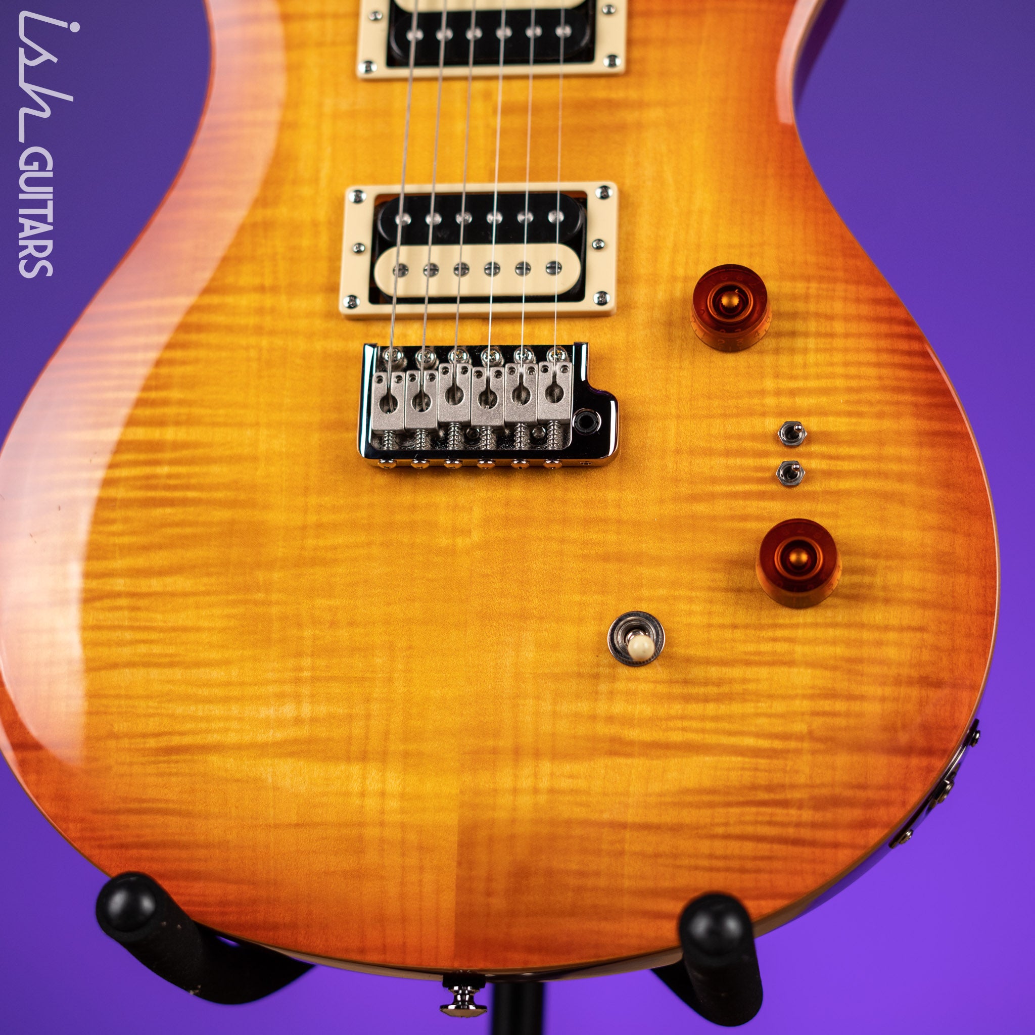 PRS SE Custom 24-08 Electric Guitar Vintage Sunburst – Ish Guitars