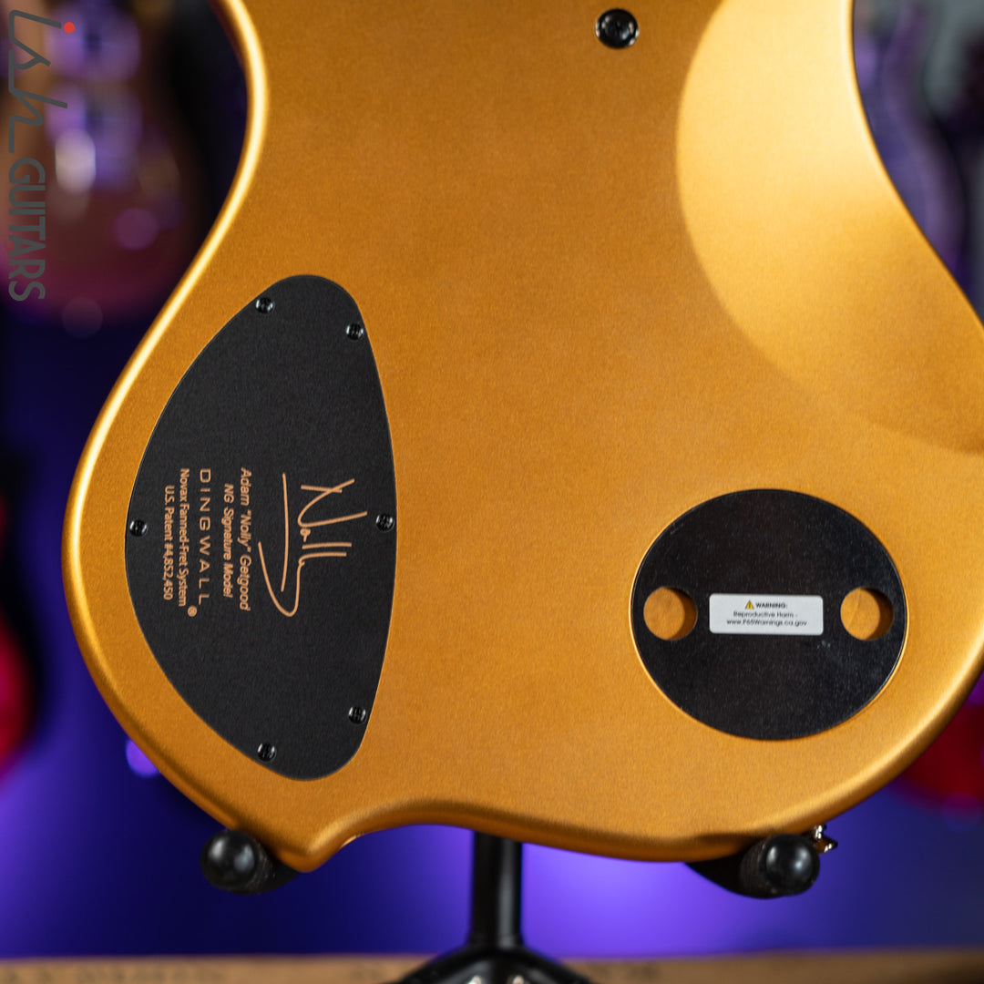 Dingwall NG-2 5-String Bass Metallic Matte Gold B-Stock