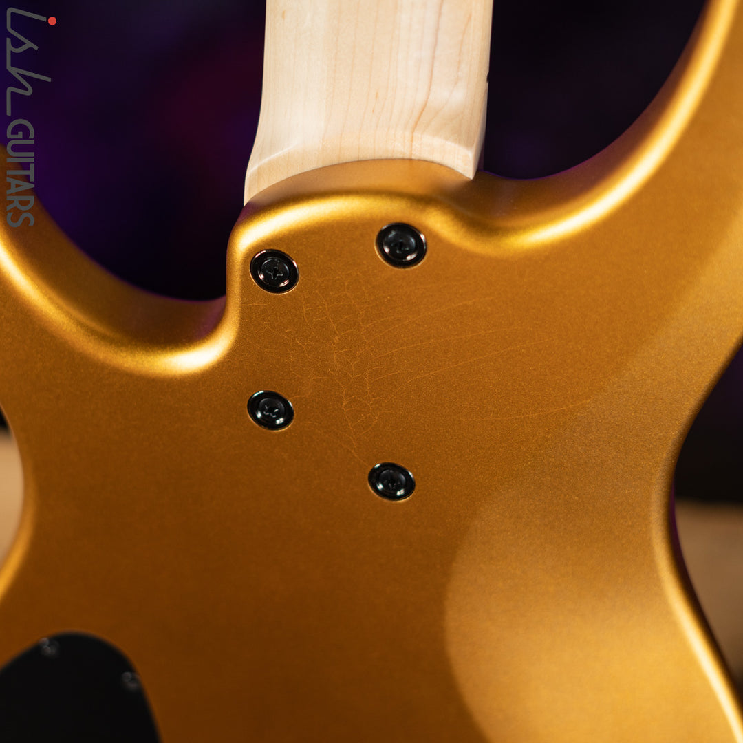 Dingwall NG-2 5-String Bass Metallic Matte Gold B-Stock
