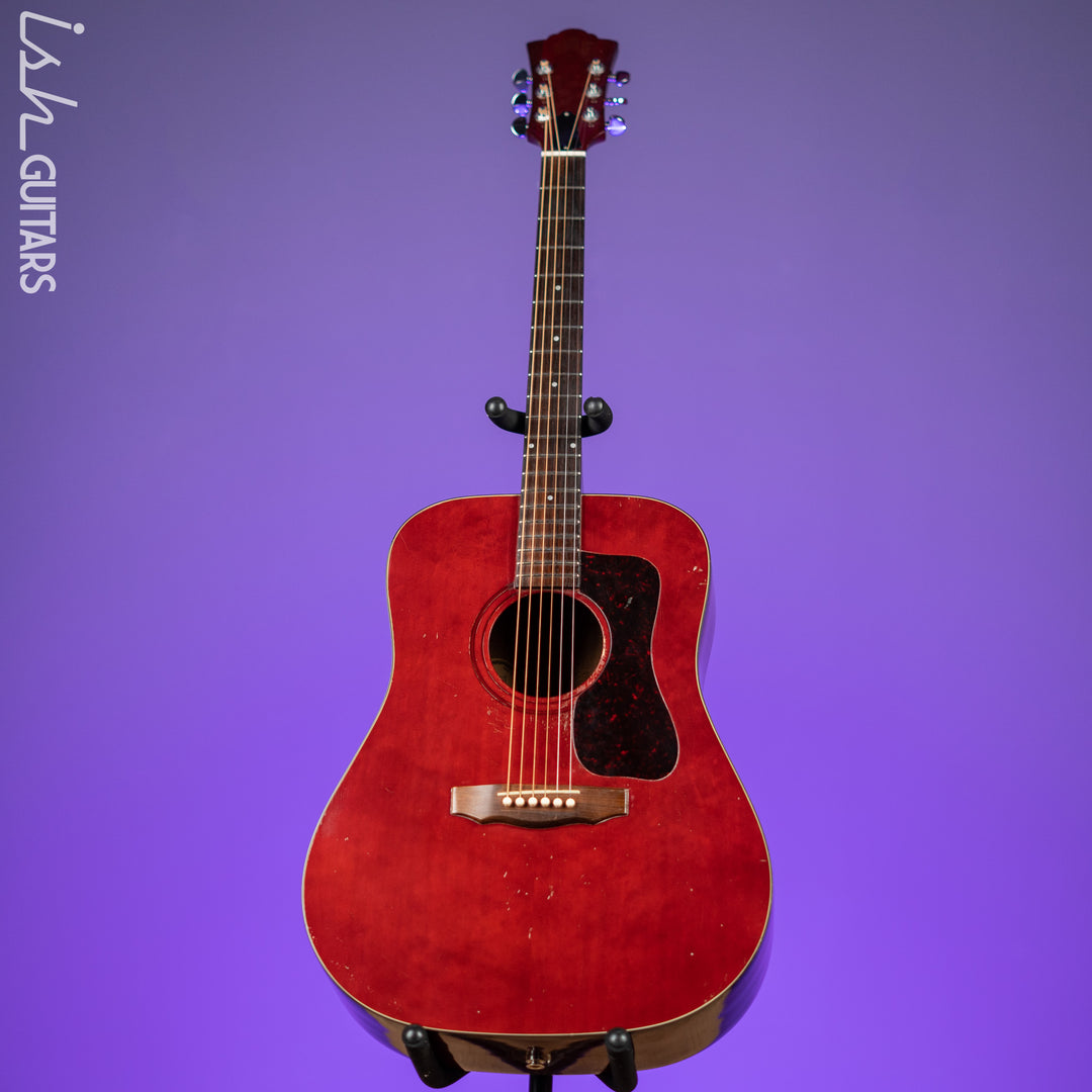 1978 Guild D25C Cherry Red
