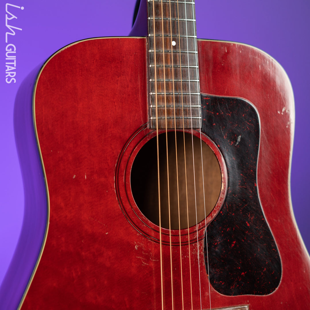 1978 Guild D25C Cherry Red