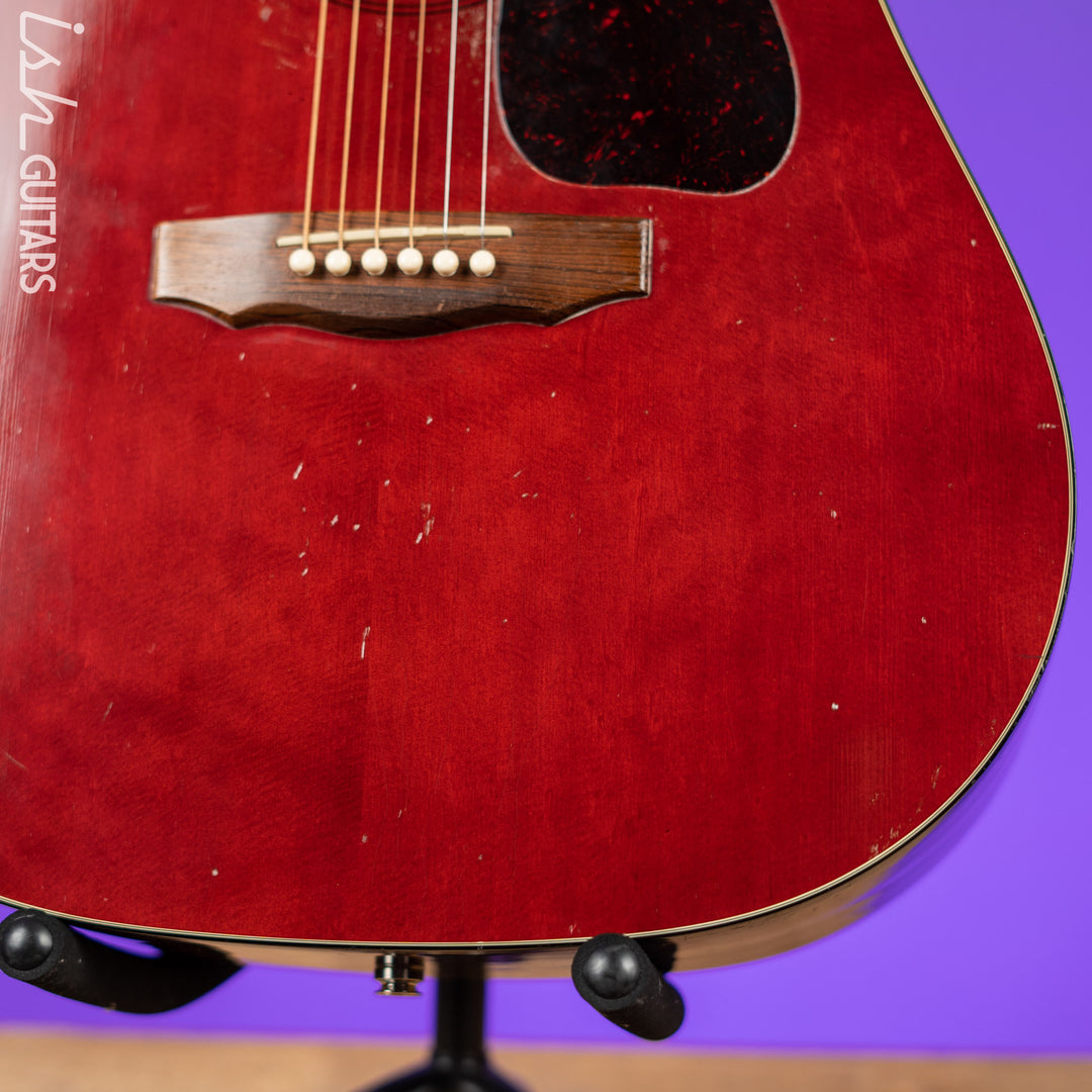 1978 Guild D25C Cherry Red