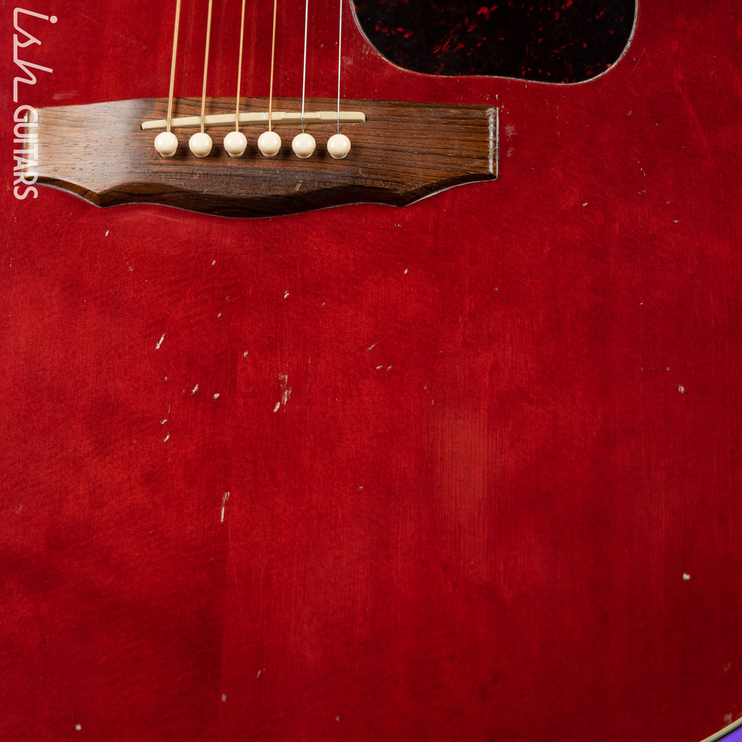 1978 Guild D25C Cherry Red