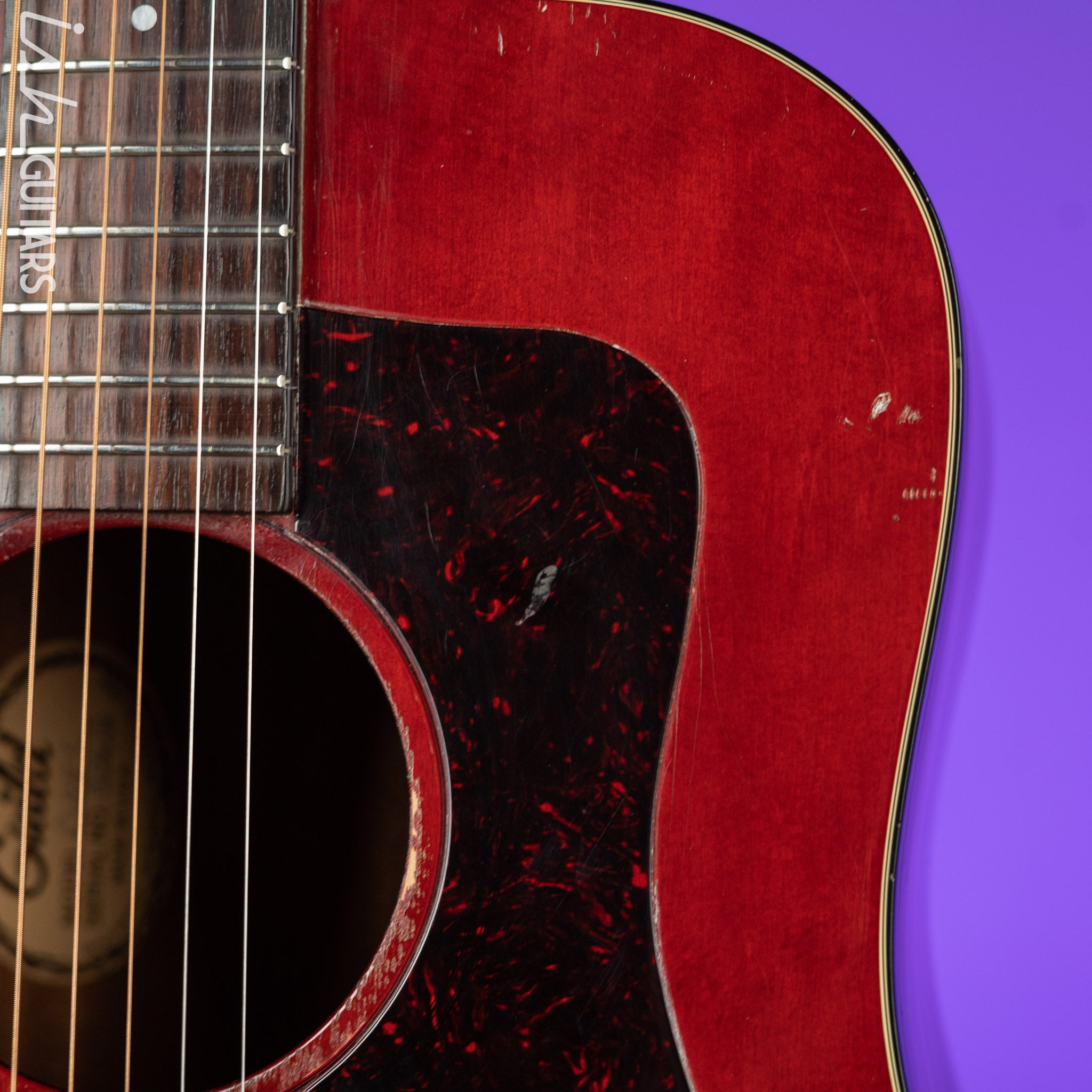 1978 Guild D25C Cherry Red – Ish Guitars