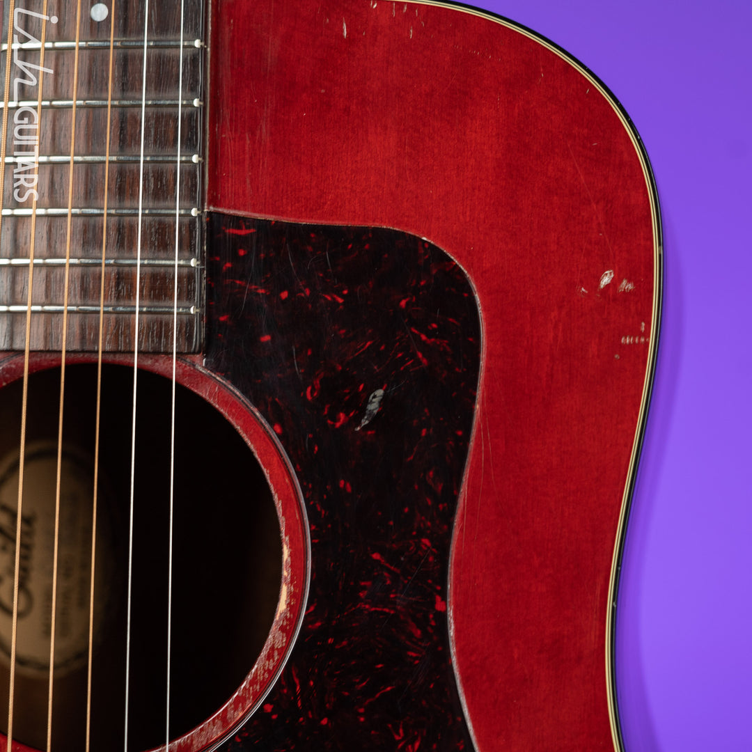 1978 Guild D25C Cherry Red