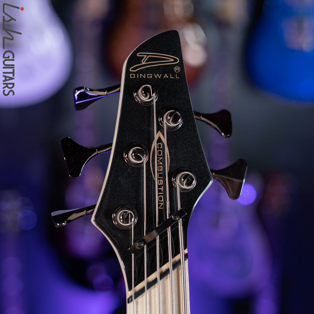 Dingwall NG-3 5-String Left Hand Bass Metallic Black Gloss