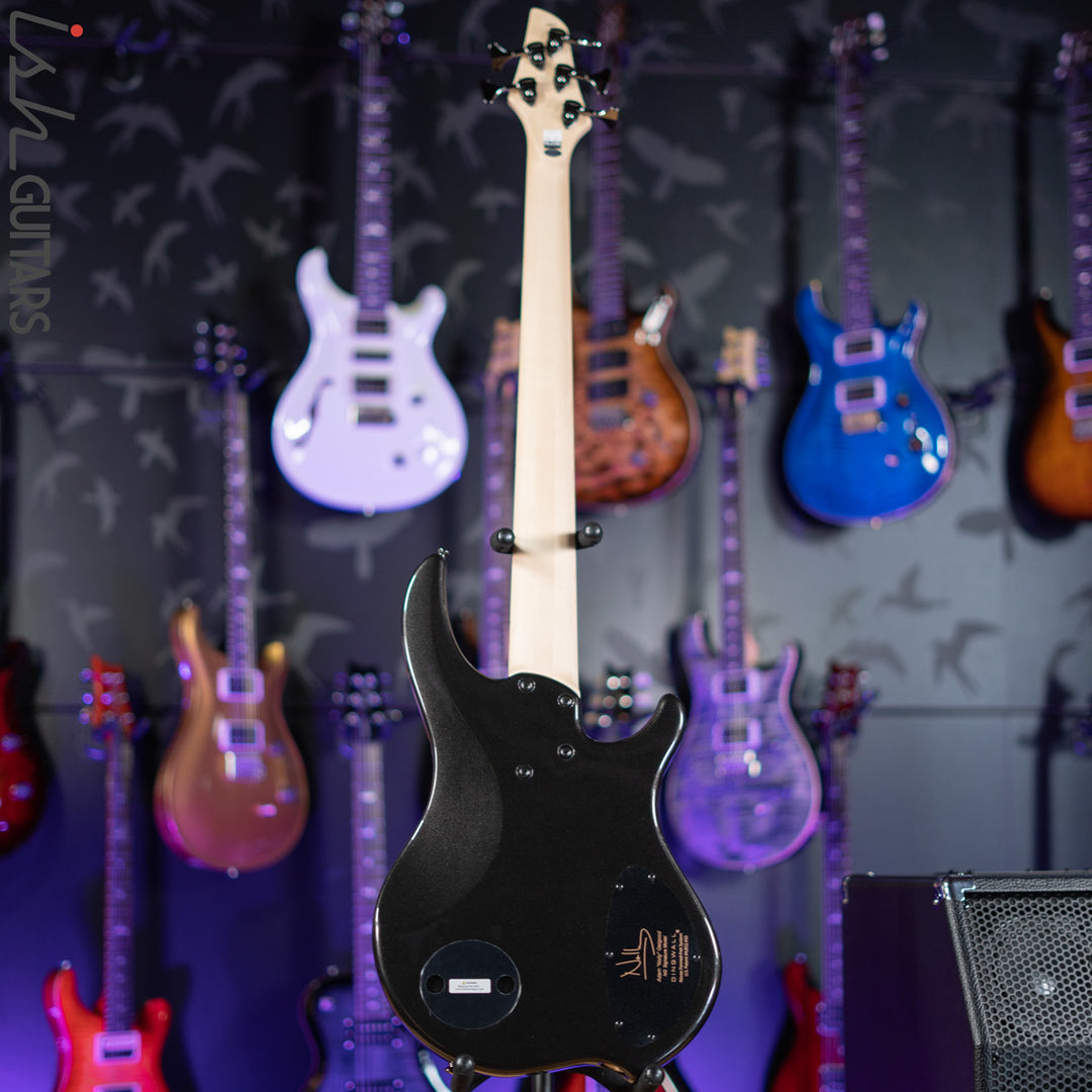 Dingwall NG-3 5-String Left Hand Bass Metallic Black Gloss