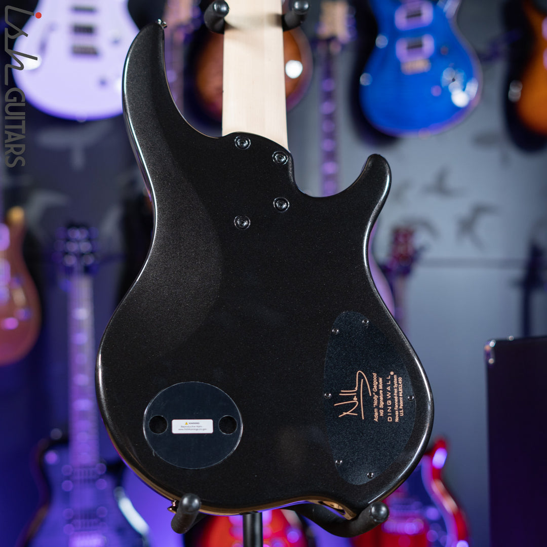 Dingwall NG-3 5-String Left Hand Bass Metallic Black Gloss