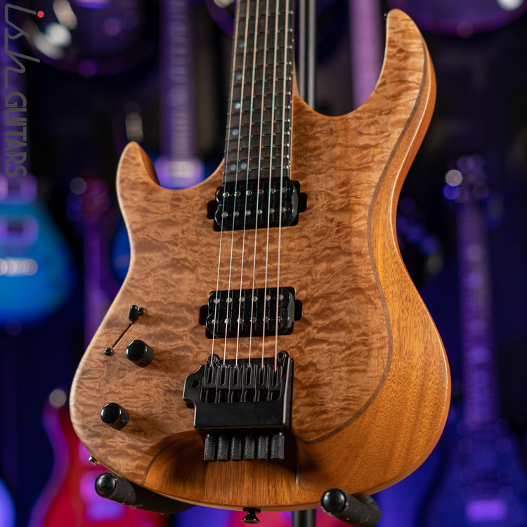 Kiesel Osiris 6 Lefty Chocolate Quilt – Ish Guitars