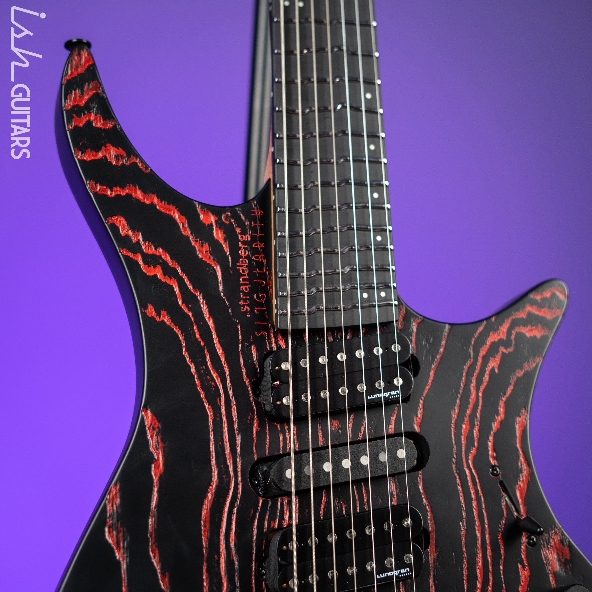 Strandberg Boden Singularity NX 7 True Temperament Red Blast – Ish