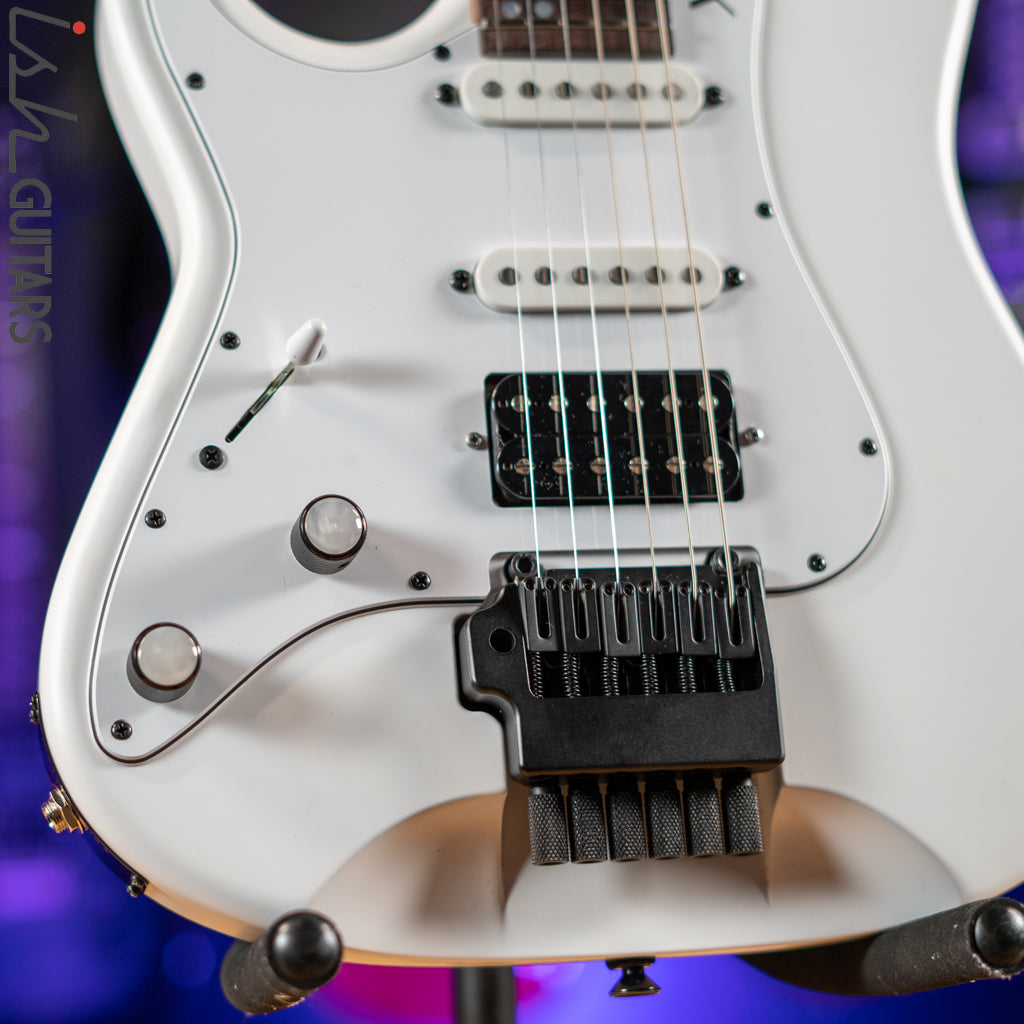 Kiesel Delos 6 Lefty White – Ish Guitars