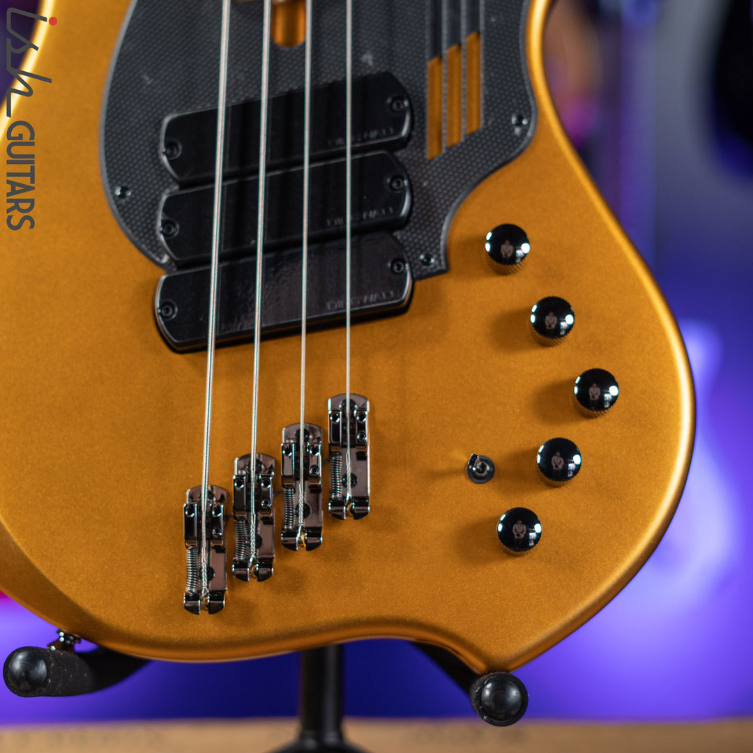 Dingwall NG-3 4-String Bass Matte Gold Metallic B-Stock