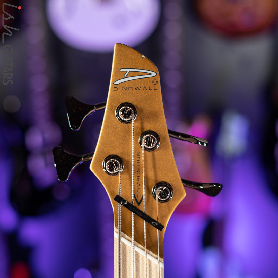 Dingwall NG-3 4-String Bass Matte Gold Metallic B-Stock