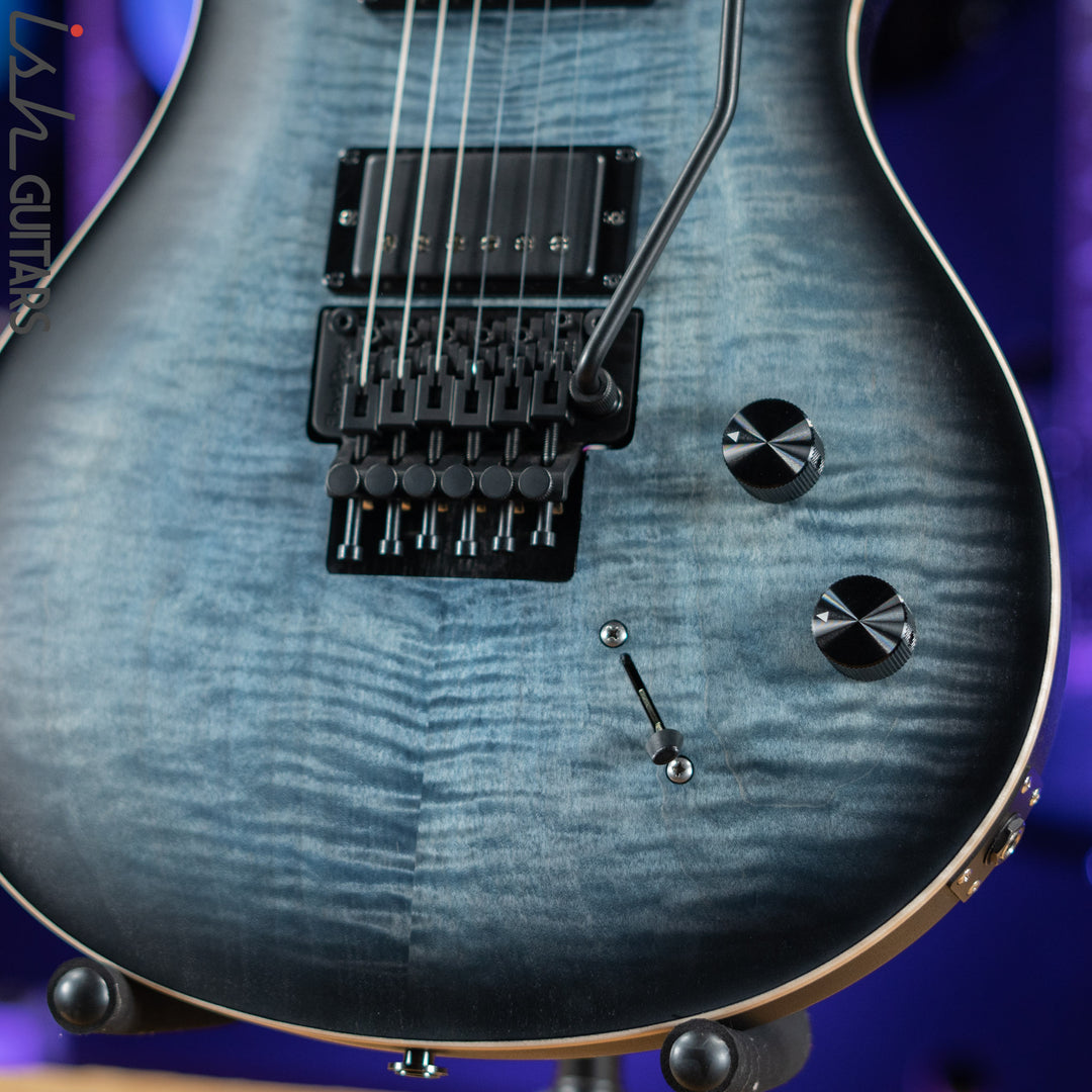 2021 PRS Dustie Waring DW CE 24 Floyd Faded Blue Smokeburst