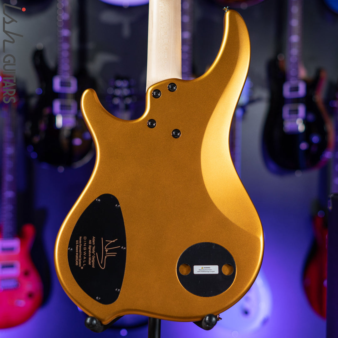Dingwall NG-3 4-String Bass Matte Gold Metallic B-Stock