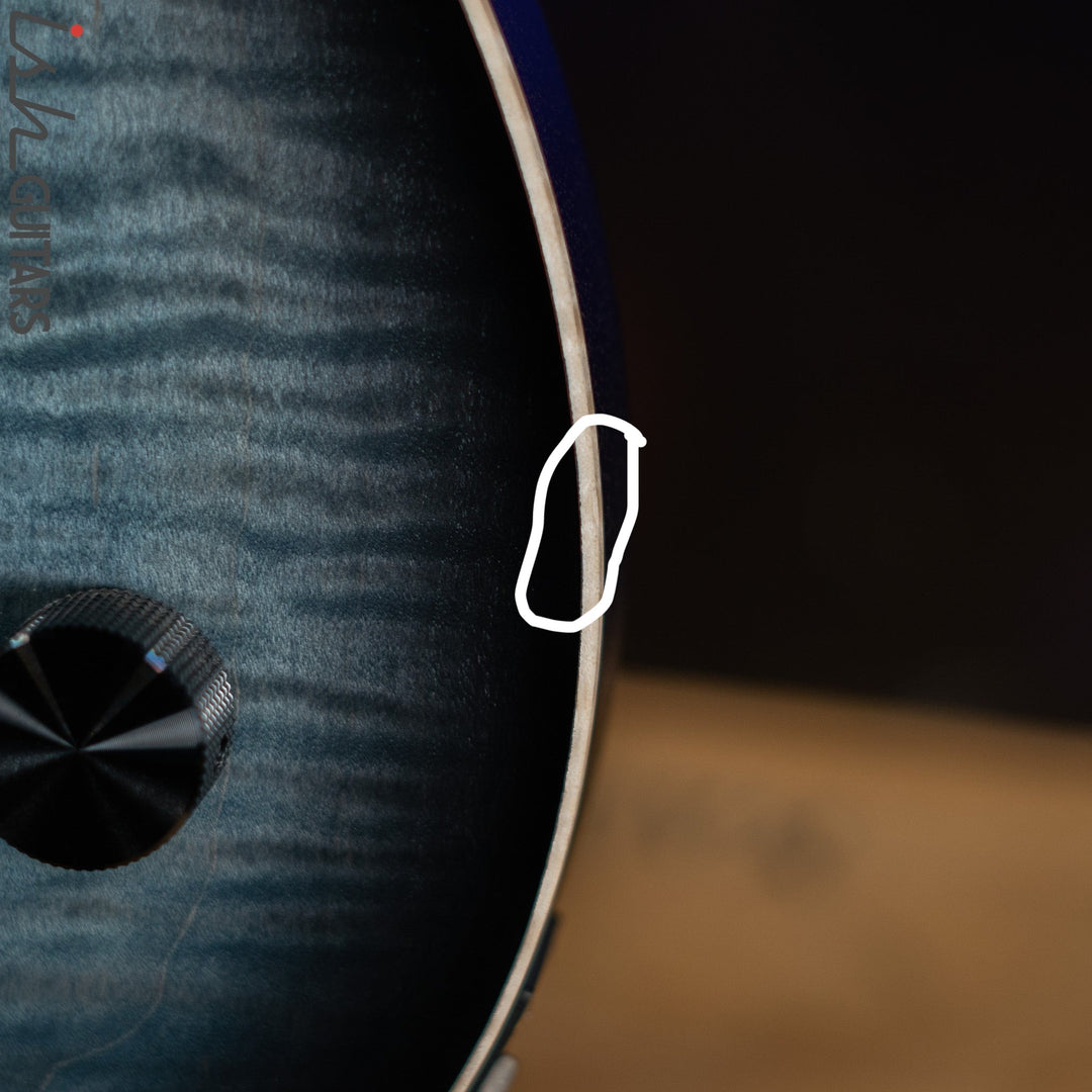 2021 PRS Dustie Waring DW CE 24 Floyd Faded Blue Smokeburst
