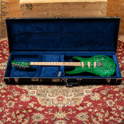 JP Guitars Luna Emerald Green Quilt
