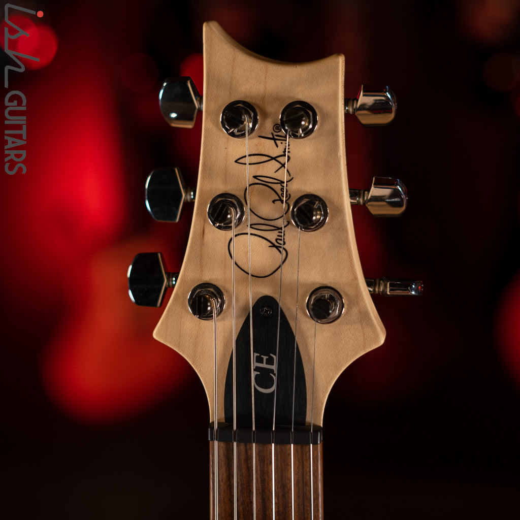 2021 PRS CE 24 Semi-Hollow Faded Whale Blue Smoked Wrap