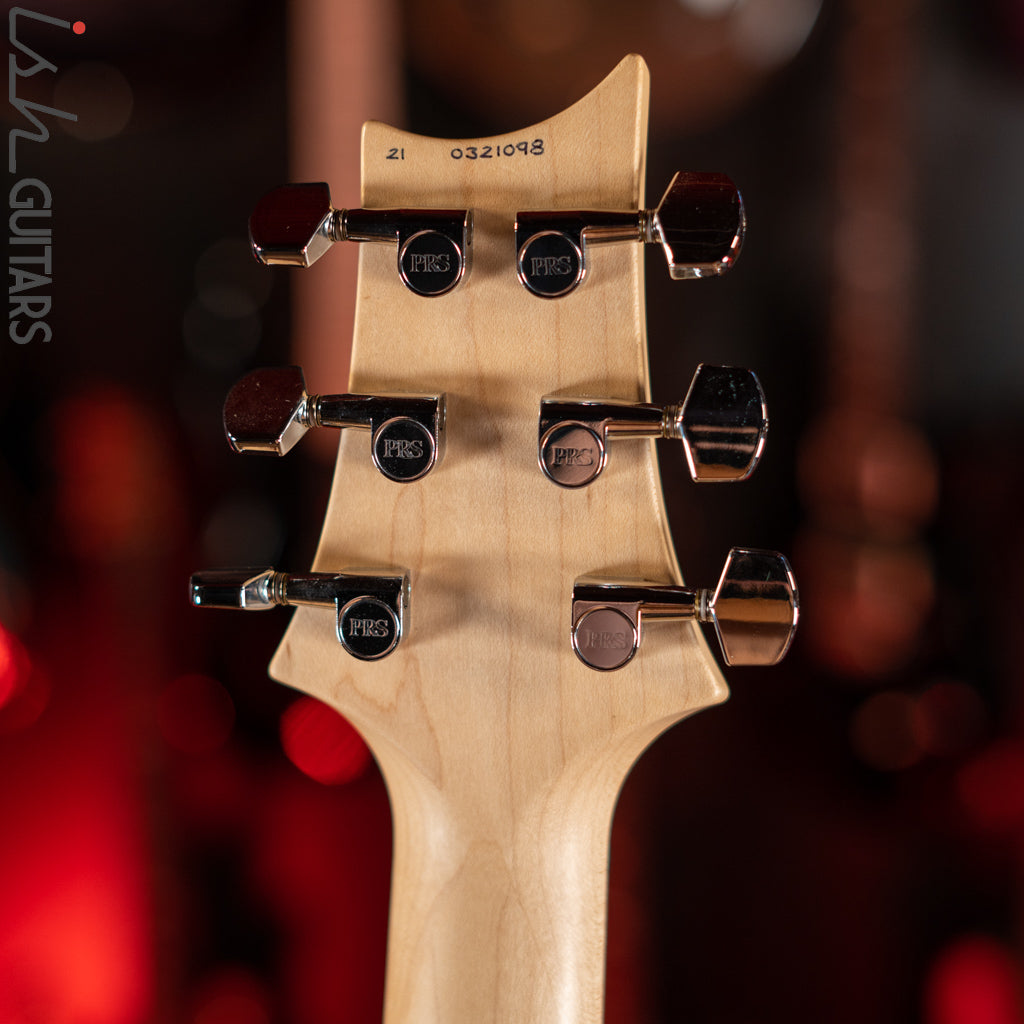 2021 PRS CE 24 Semi-Hollow Faded Whale Blue Smoked Wrap