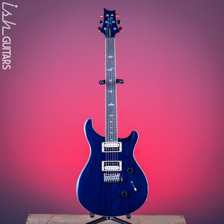 PRS SE Standard 24 Electric Guitar Translucent Blue Demo